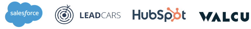 Integración con Salesforce, LeadCars, HubSpot y Walcu